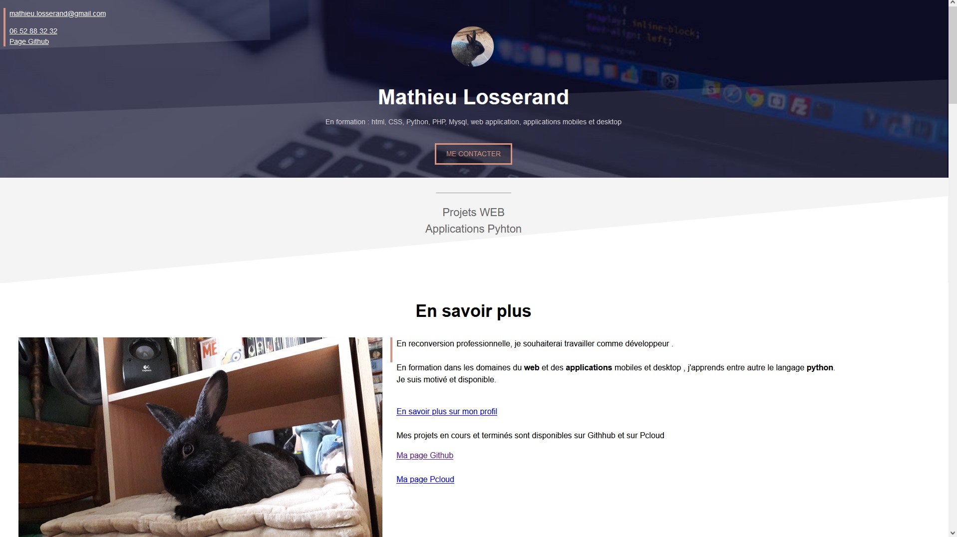 Site perso V1