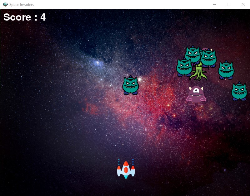 Space Invader avec Pygame